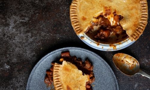 Lamb And Red Wine Pie